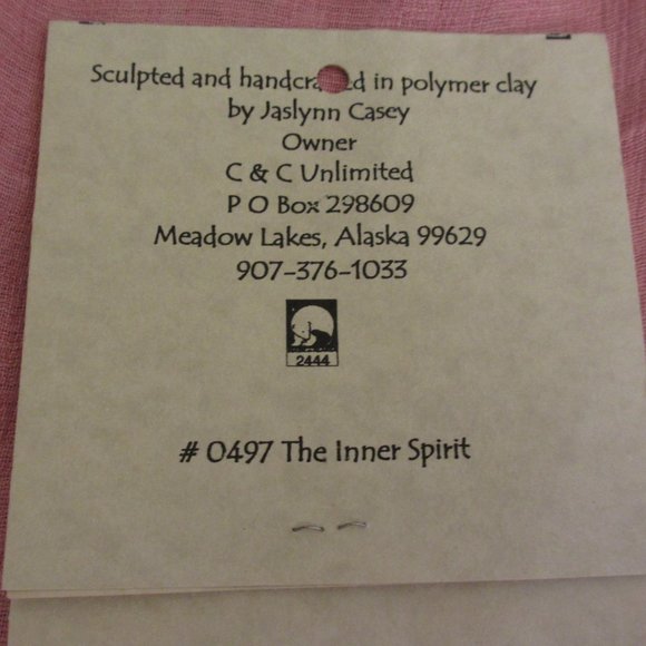 "The Inner Spirit" Pin &Ornament by Jaslynn Casey, Alaska, Native American Art - Picture 4 of 4